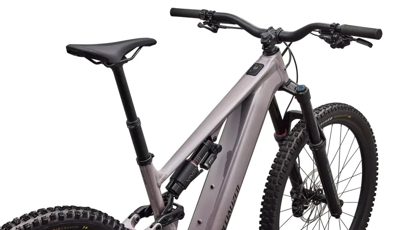 Specialized Levo Comp Evo Alloy Electric Full Suspension Mountain Bike 2027 in Gloss Desert Metallic/Metallic Obsidian-3