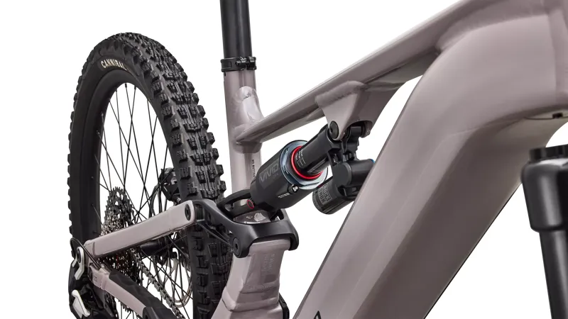 Specialized Levo Comp Evo Alloy Electric Full Suspension Mountain Bike 2027 in Gloss Desert Metallic/Metallic Obsidian-5