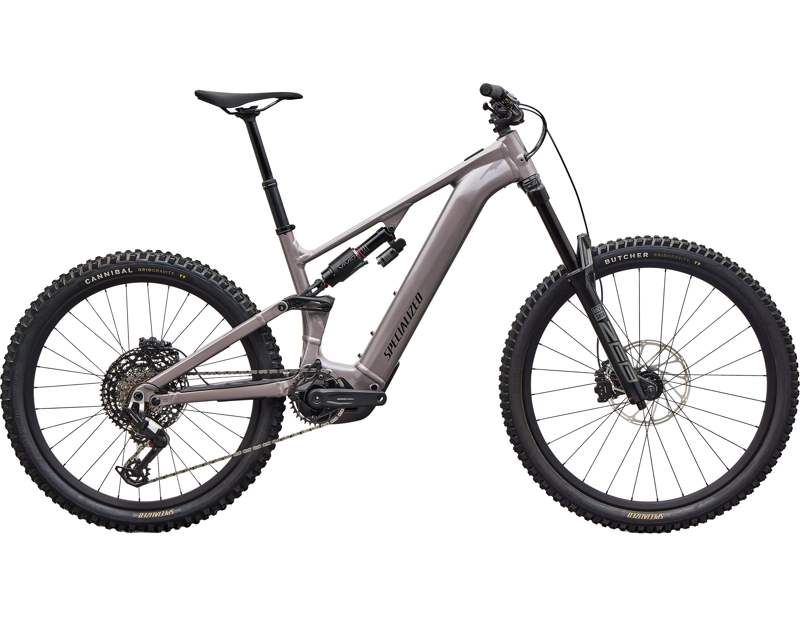 Specialized Levo Comp Evo Alloy Electric Full Suspension Mountain Bike 2027 in Gloss Desert Metallic/Metallic Obsidian