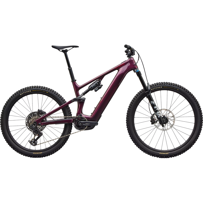 Balfes Bikes Specialized Turbo Levo 4 Comp AXS Carbon Electric Mountain Bike 2027 in Gloss Bordeaux Metallic | Free postage over £30, £10 off first order, price match & 0% finance.