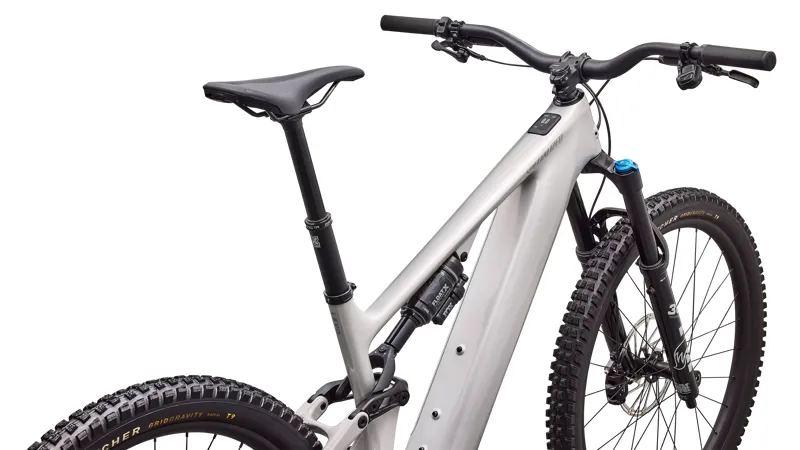 Specialized Turbo Levo 4 Comp AXS Carbon Electric Mountain Bike 2027 in Gloss Dolomite/Shadow Silver-3
