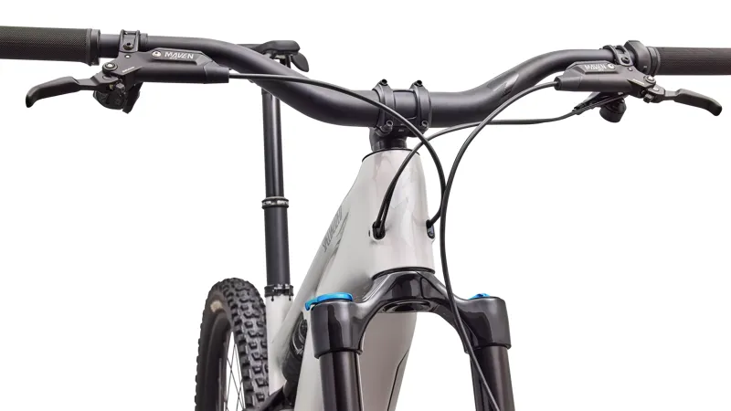 Specialized Turbo Levo 4 Comp AXS Carbon Electric Mountain Bike 2027 in Gloss Dolomite/Shadow Silver-4
