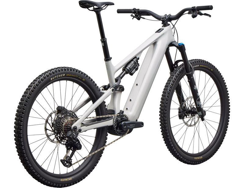 Specialized Turbo Levo 4 Comp AXS Carbon Electric Mountain Bike 2027 in Gloss Dolomite/Shadow Silver-1