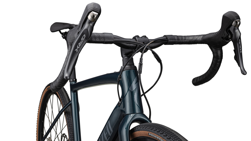 Specialized Diverge Comp Carbon Gravel Bike 2023 in Deep Lake Granite/Pearl-4