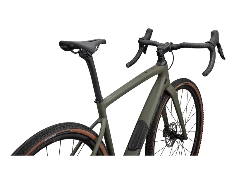Specialized Diverge Comp Carbon Gravel Bike 2025 in Satin Oak Green/Smoke-3