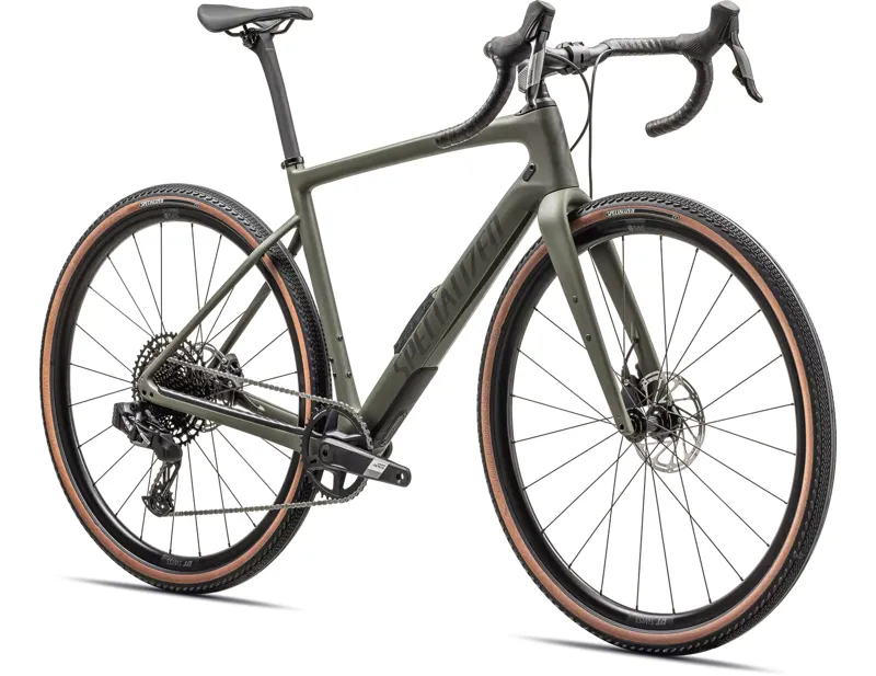 Specialized Diverge Comp Carbon Gravel Bike 2025 in Satin Oak Green/Smoke-1