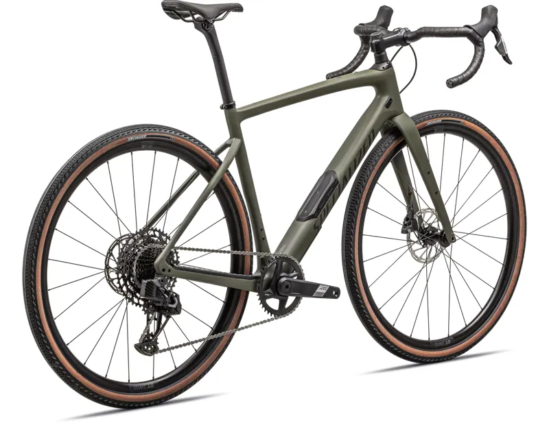 Specialized Diverge Comp Carbon Gravel Bike 2025 in Satin Oak Green/Smoke-2