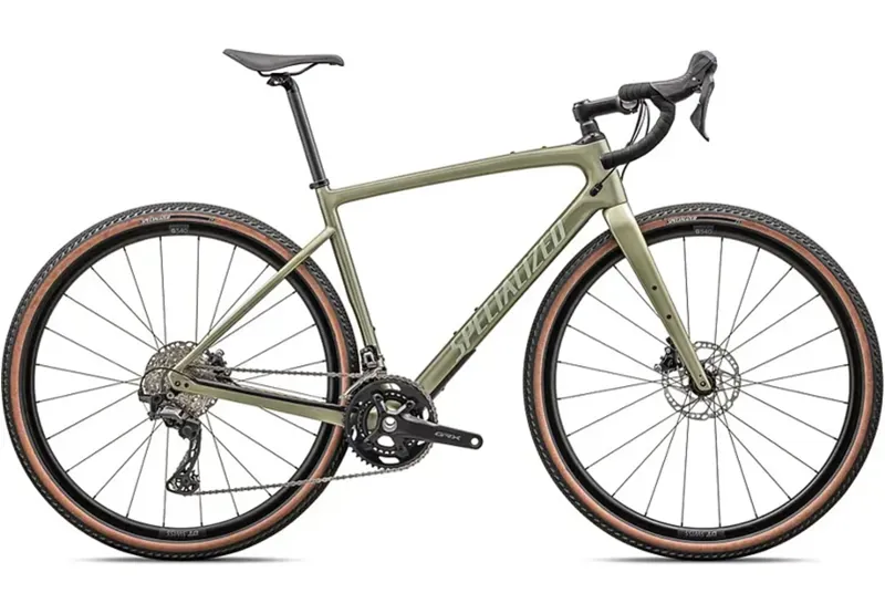 ONE OFF Specialized Diverge Sport 54cm Carbon Gravel Bike 2024 in Metallic Spruce/Spruce