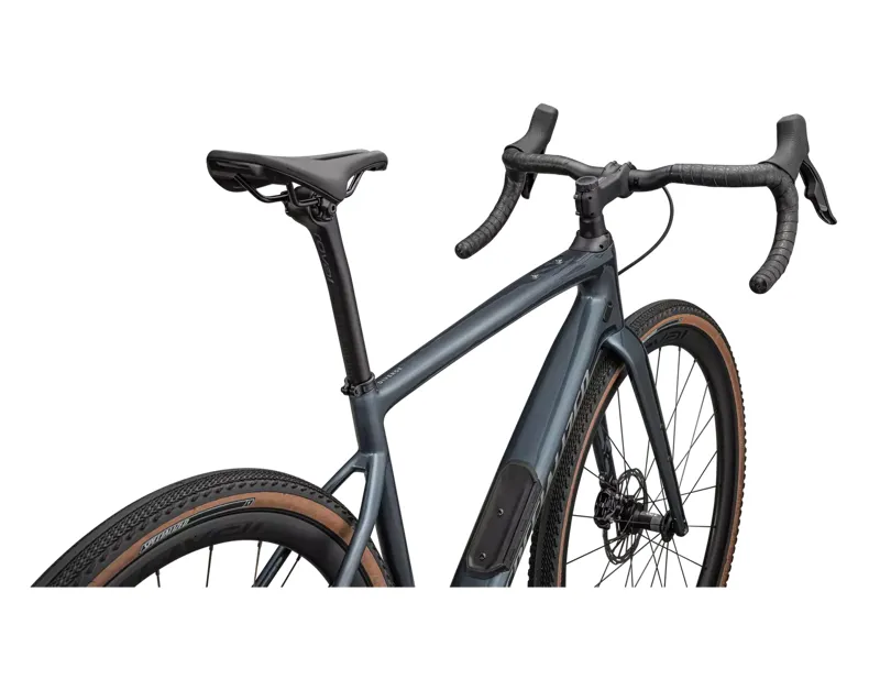 Specialzied Diverge Expert Carbon Gravel Road Bike 2025 in Cast Blue Metallic/Silver Dust-3