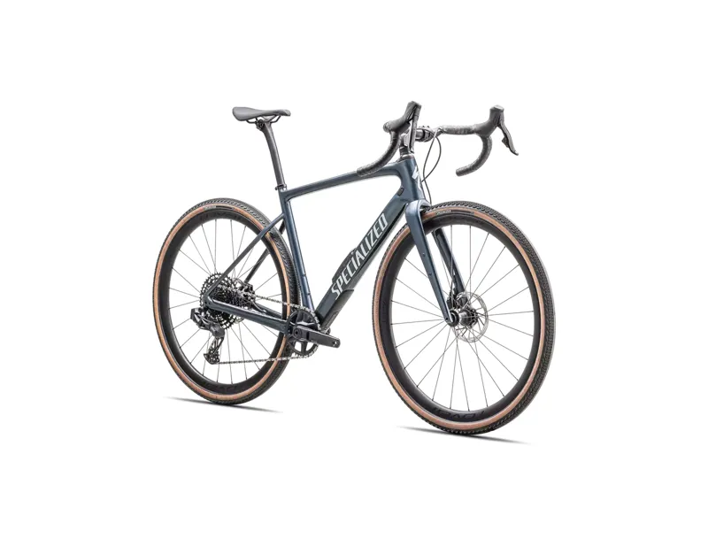 Specialzied Diverge Expert Carbon Gravel Road Bike 2025 in Cast Blue Metallic/Silver Dust-1