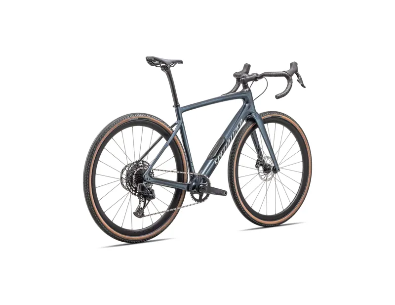 Specialzied Diverge Expert Carbon Gravel Road Bike 2025 in Cast Blue Metallic/Silver Dust-2