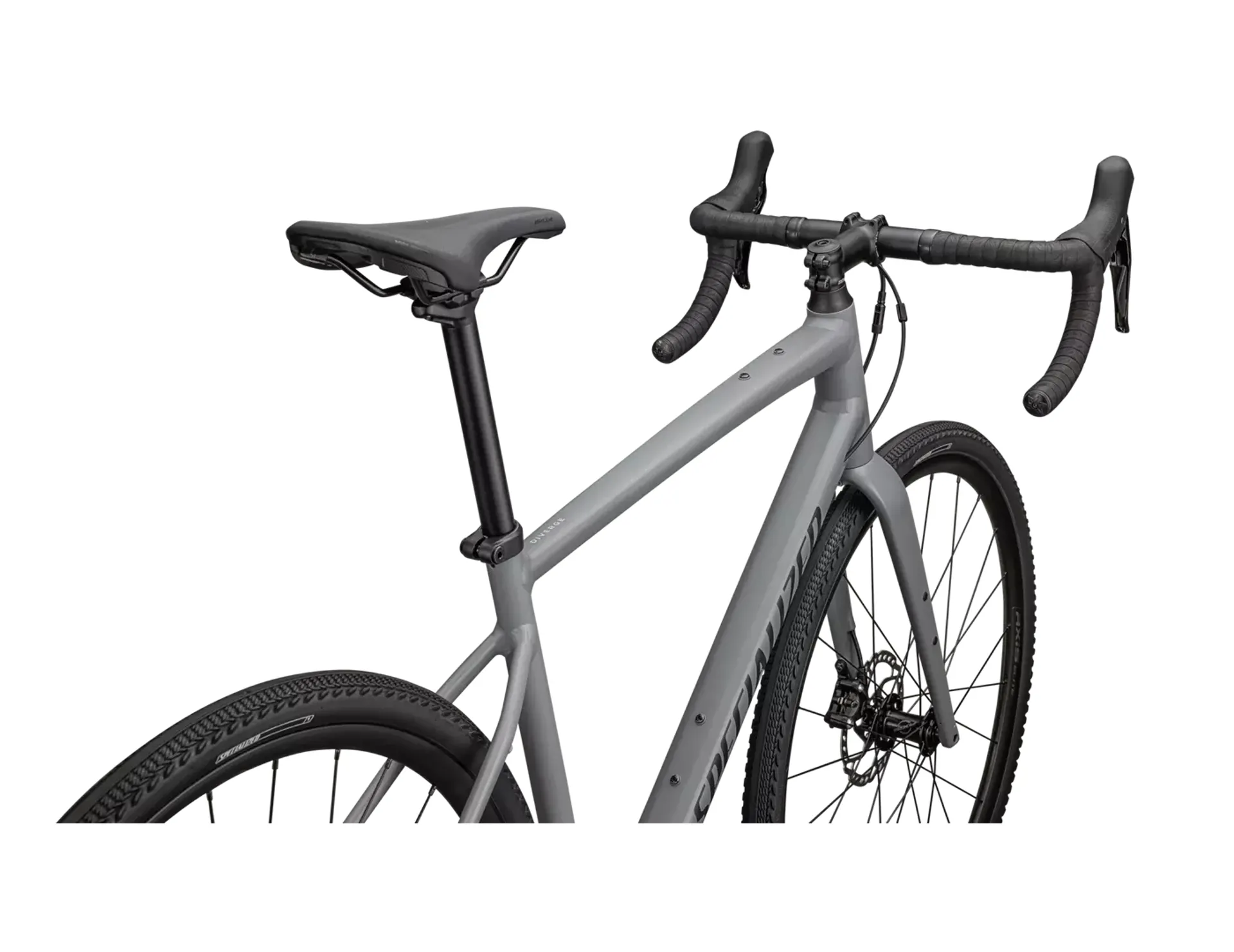 Specialized Diverge E5 Elite Gravel Bike 2025 in Ashen/Obsidian