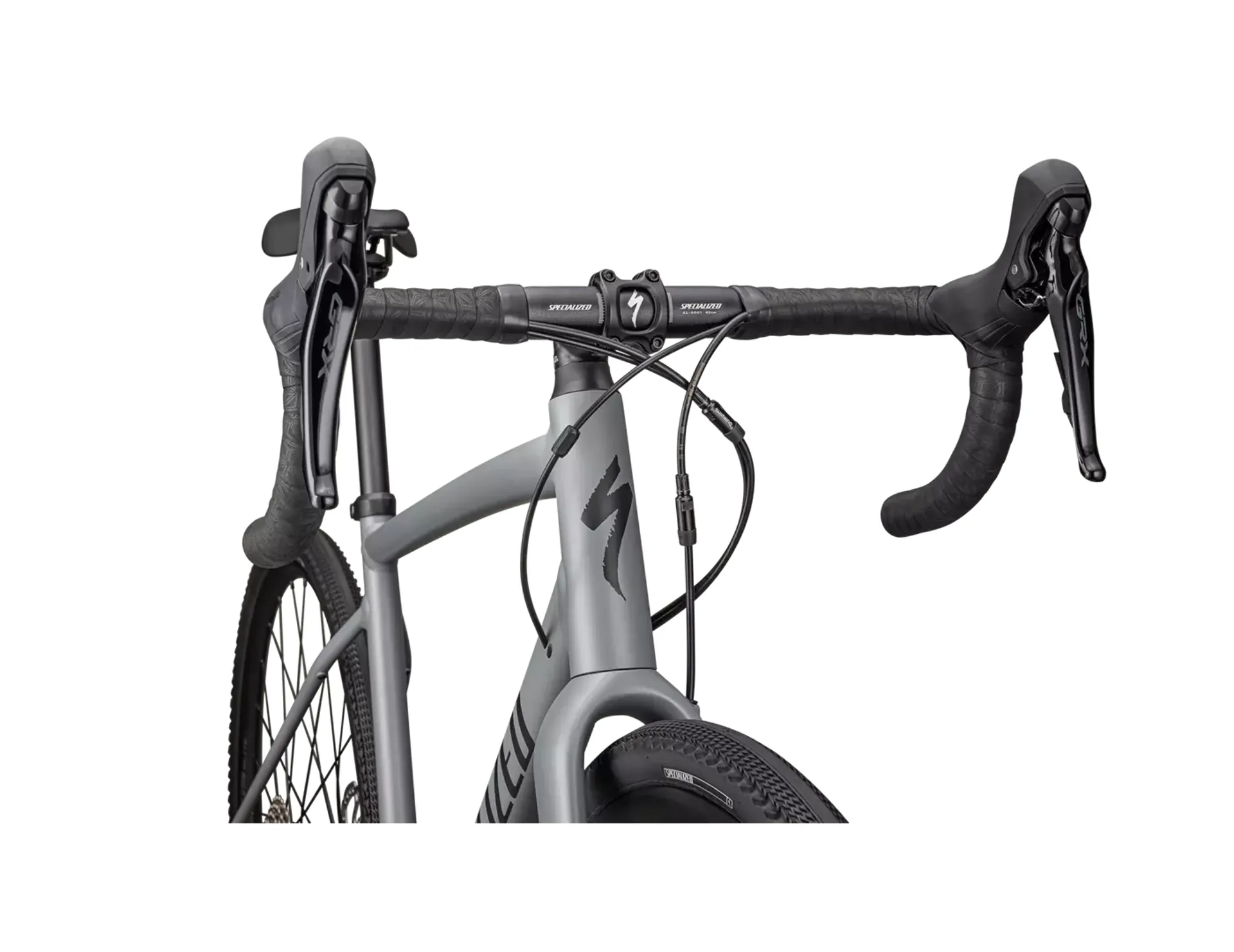 Specialized Diverge E5 Elite Gravel Bike 2025 in Ashen/Obsidian