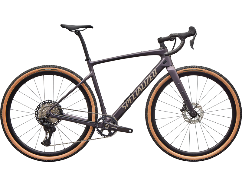 Balfes Bikes Specialized Diverge 4 Expert Di2 Gravel Bike 2026 in Nebula Metallic/Sandstone Metallic | Free postage over £30, £10 off first order, price match & 0% finance.