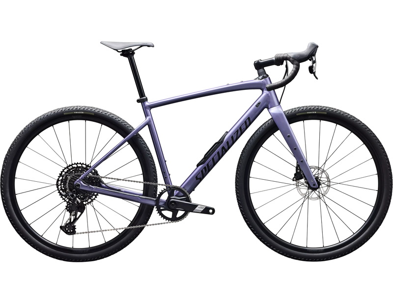 Specialized Diverge 4 E5 Comp Alloy Gravel Bike 2026 in Mauve Metallic/Obsidian