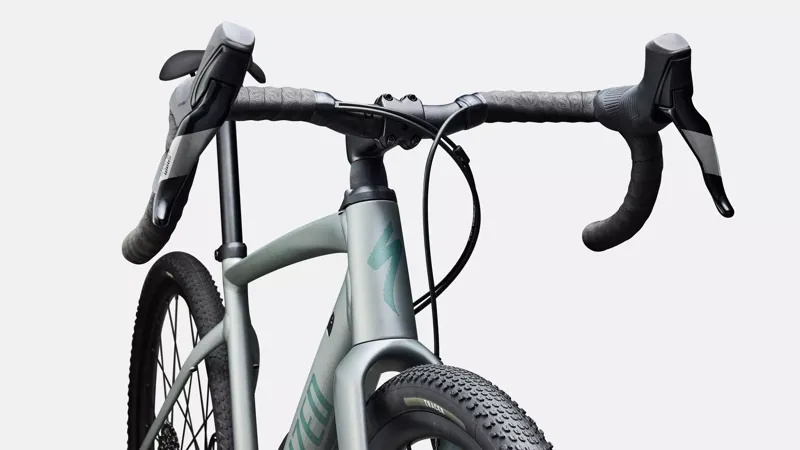 Specialized Diverge 4 E5 Comp Alloy Gravel Bike 2026 in Satin Shadow Silver/Fjord Metallic-4