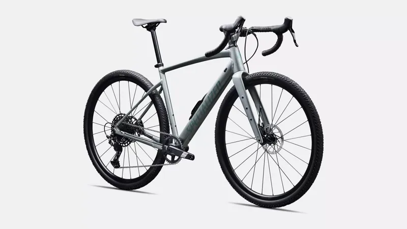 Specialized Diverge 4 E5 Comp Alloy Gravel Bike 2026 in Satin Shadow Silver/Fjord Metallic-1