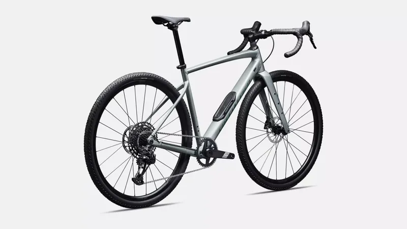 Specialized Diverge 4 E5 Comp Alloy Gravel Bike 2026 in Satin Shadow Silver/Fjord Metallic-2