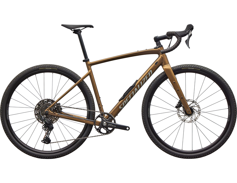 Balfes Bikes Specialized Diverge 4 E5 Sport Alloy Gravel Bike 2026 in Satin Burnt Gold Metallic/Shadow Silver | Free postage over £30, £10 off first order, price match & 0% finance.