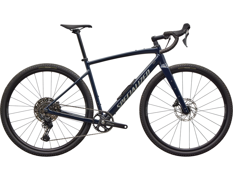 Balfes Bikes Specialized Diverge 4 E5 Sport Alloy Gravel Bike 2026 in Gloss Dark Navy/Dolomite Metallic | Free postage over £30, £10 off first order, price match & 0% finance.