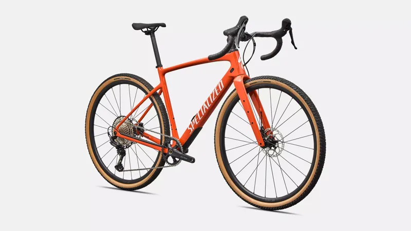 Specialized Diverge 4 Sport Gravel Bike 2026 in Deep Orange/Dune White-1