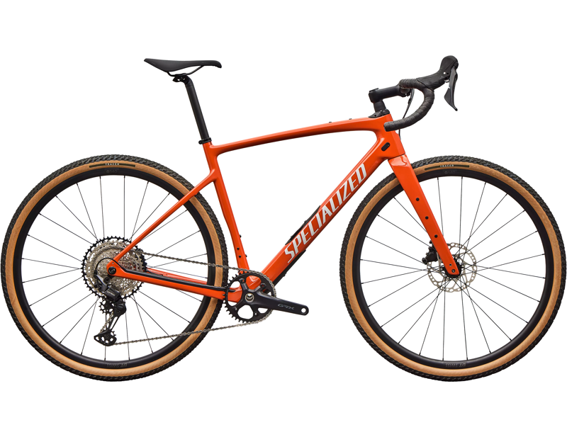 Balfes Bikes Specialized Diverge 4 Sport Gravel Bike 2026 in Deep Orange/Dune White | Free postage over £30, £10 off first order, price match & 0% finance.