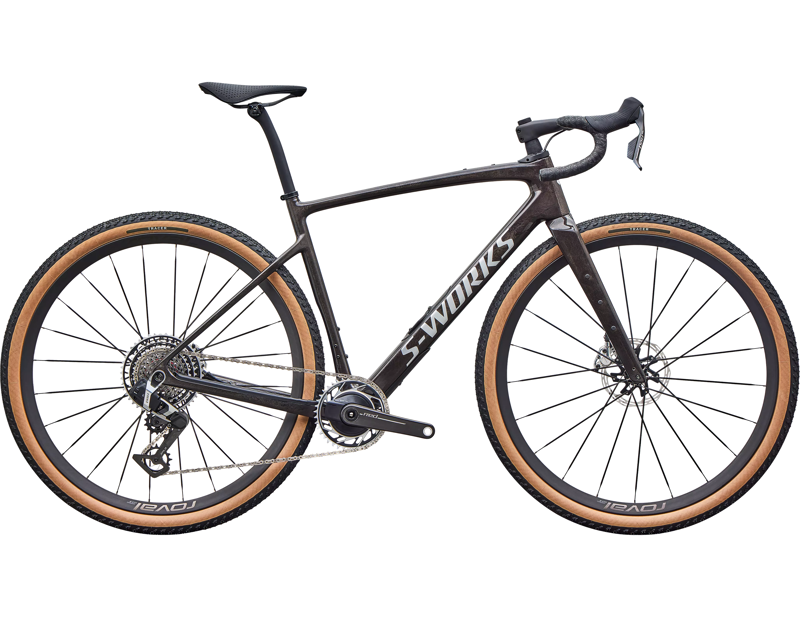 Specialized S-Works Diverge 4 AXS 700c Carbon Gravel Bike 2027 in Warm Smoke/Carbon Silver