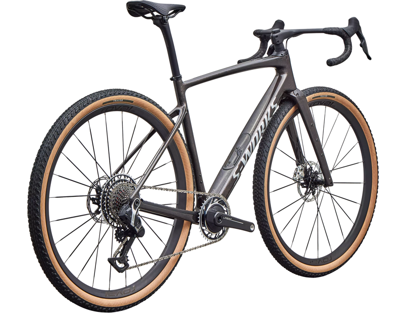 Specialized S-Works Diverge 4 AXS 700c Carbon Gravel Bike 2027 in Warm Smoke/Carbon Silver-1