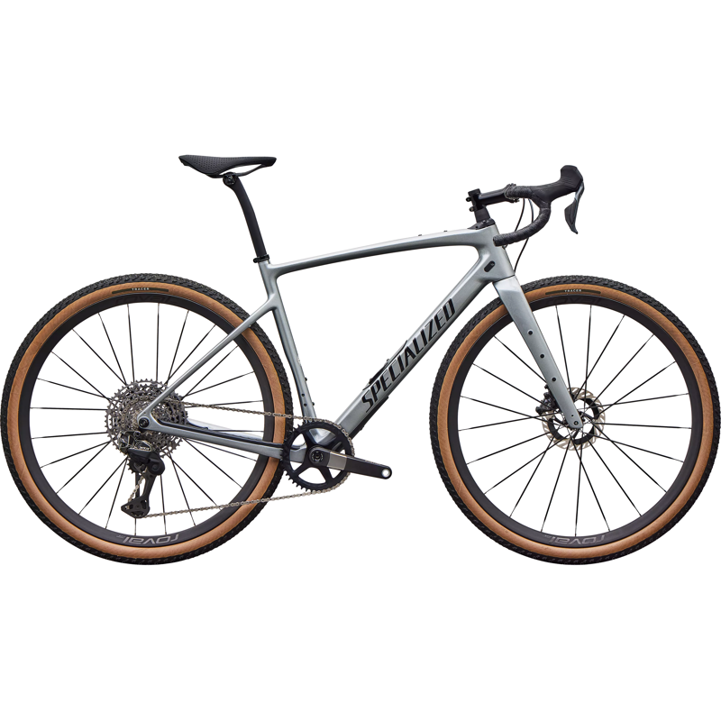Balfes Bikes Specialized Diverge 4 Pro LTD Shimano XTR/GRX Di2 700c Gravel Bike 2027 in Gloss Shadow Silver/Obsidian Metallic | Free postage over £30, £10 off first order, price match & 0% finance.