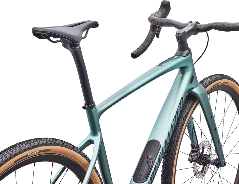 Specialized Diverge 4 Expert Shimano GRX Di2 700c Gravel Bike 2027 in Fjord Metallic/Emerald Metallic-5