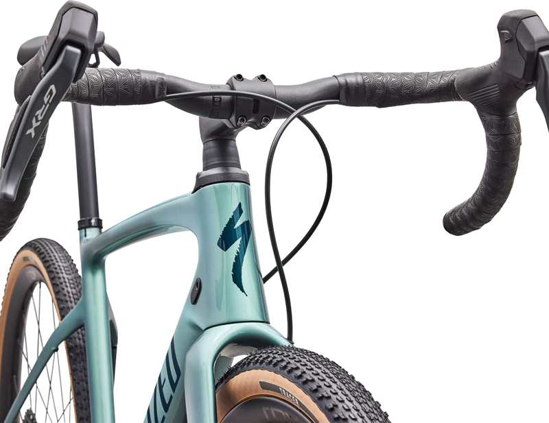 Specialized Diverge 4 Expert Shimano GRX Di2 700c Gravel Bike 2027 in Fjord Metallic/Emerald Metallic-4