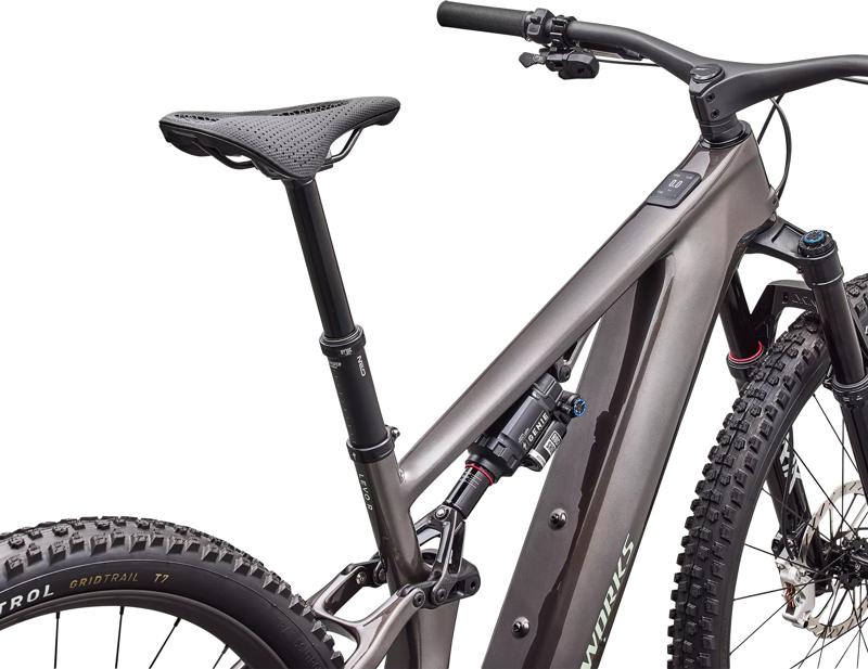 Specialized S-Works Turbo Levo R Electric Carbon Full Suspension MTB 2027 in Gloss Warm Smoke-2