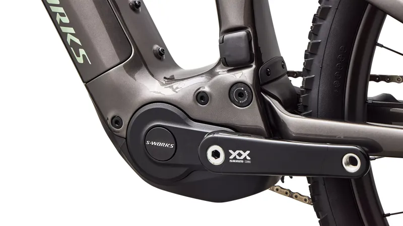 Specialized S-Works Turbo Levo R Electric Carbon Full Suspension MTB 2027 in Gloss Warm Smoke-7