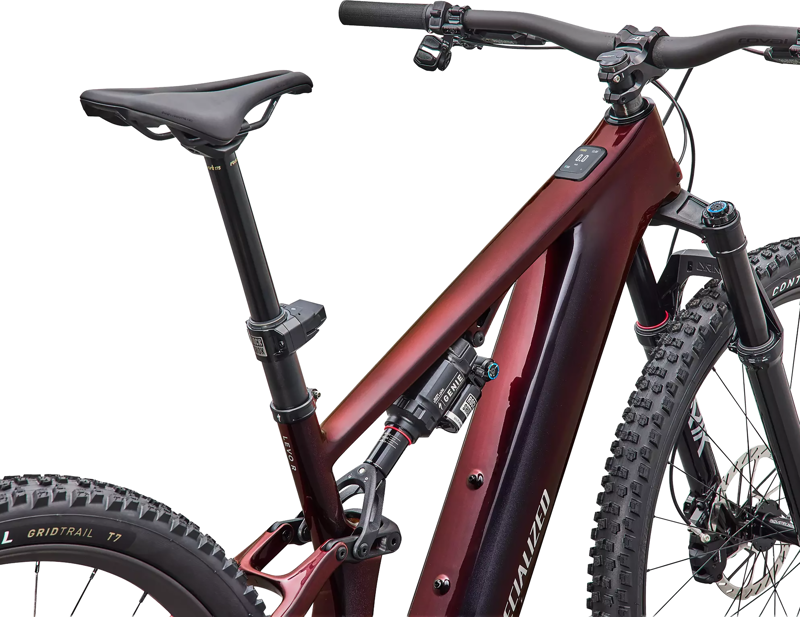 Specialized Turbo Levo R Pro Electric Full Suspension MTB 2027 in Gloss Black Red-3