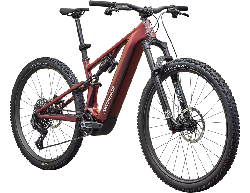Specialized Turbo Levo R Pro Electric Full Suspension MTB 2027 in Gloss Black Red-1