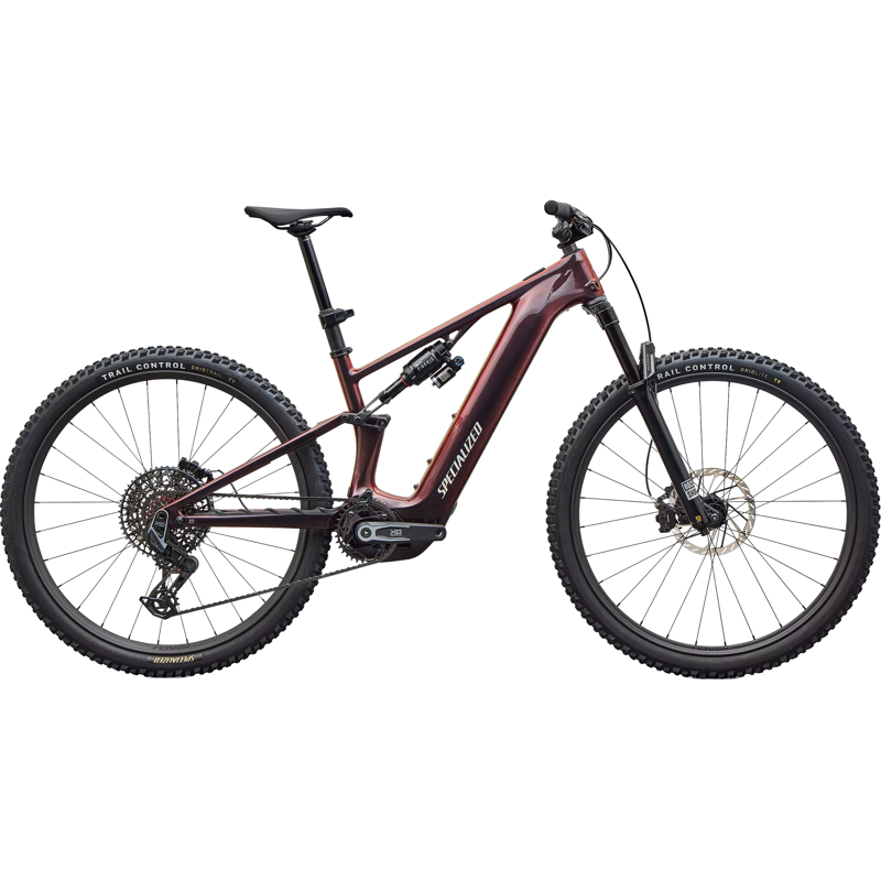 Balfes Bikes Specialized Turbo Levo R Pro Electric Full Suspension MTB 2027 in Gloss Black Red | Free postage over £30, £10 off first order, price match & 0% finance.