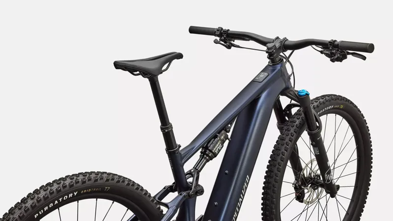 Specialized Levo R Comp Alloy Electric Full Suspension Mountain Bike 2026 in Satin Metallic Deep Marine / Shadow Silver-3