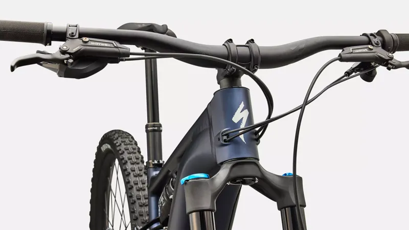 Specialized Levo R Comp Alloy Electric Full Suspension Mountain Bike 2026 in Satin Metallic Deep Marine / Shadow Silver-4