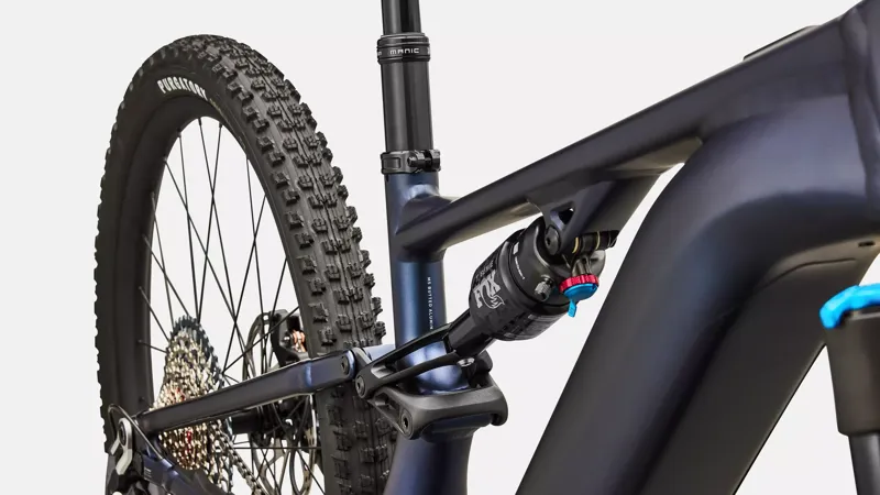 Specialized Levo R Comp Alloy Electric Full Suspension Mountain Bike 2026 in Satin Metallic Deep Marine / Shadow Silver-5