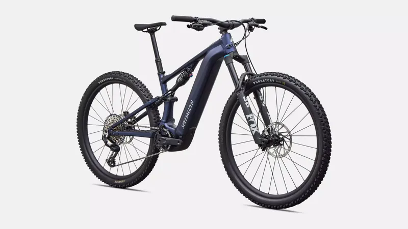 Specialized Levo R Comp Alloy Electric Full Suspension Mountain Bike 2026 in Satin Metallic Deep Marine / Shadow Silver-1
