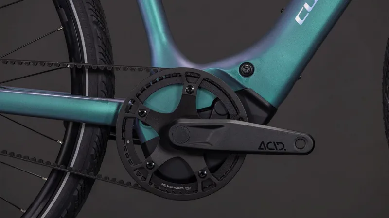 Cube Editor Hybrid SLT 400X Trapeze Electric Hybrid Bike 2026 In Smaragdgrey/Prism-5