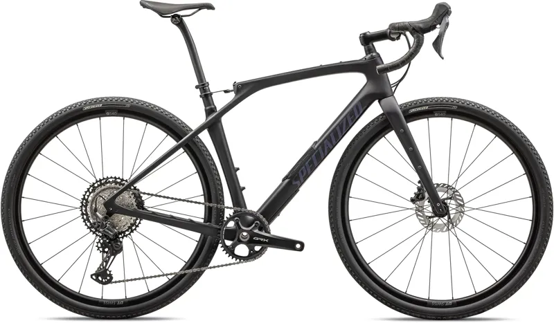ONE OFF Specialized Diverge STR Comp Gravel Bike 52cm 2024 in Satin Metallic Midnight Shadow