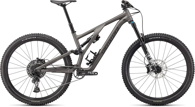 Specialized Stumpjumper EVO Comp Alloy Full Suspension Mountain Bike 2024 in Smoke Black