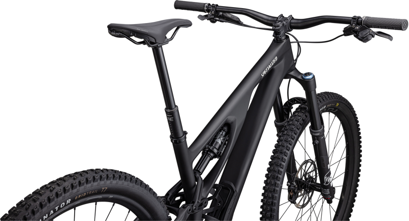 Specialized Stumpjumper EVO Expert Full Suspension Mountain Bike 2024 in Obsidian/Dune White-3