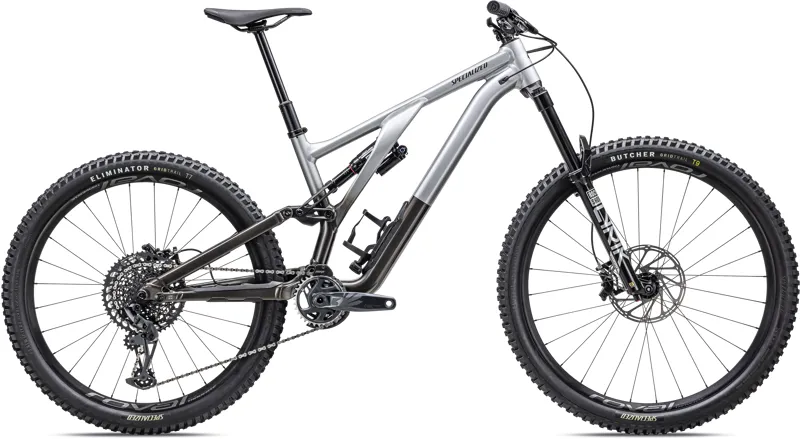 Specialized Stumpjumper EVO Elite Alloy Full Suspension Mountain Bike 2024 in Silver/Black
