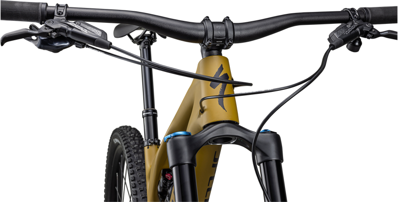Specialized Stumpjumper EVO Comp Full Suspension Mountain Bike 2024 in Harvest Gold/Shadow-4