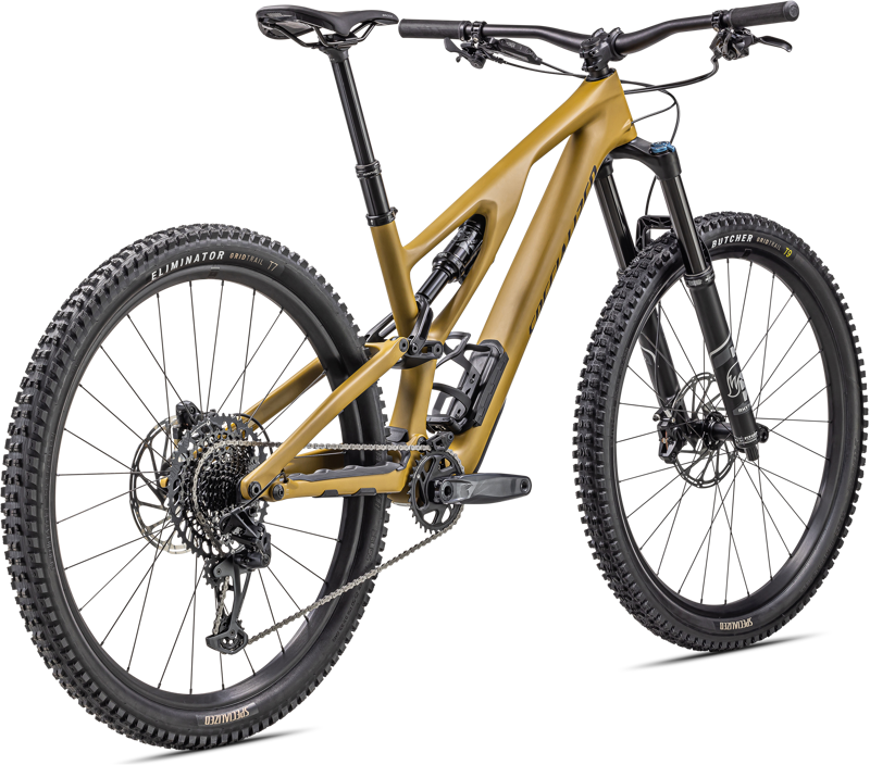 Specialized Stumpjumper EVO Comp Full Suspension Mountain Bike 2024 in Harvest Gold/Shadow-2