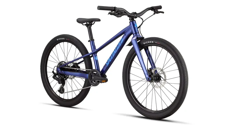 Specialized Riprock 24 Inch Kids Bike 2026 in Gloss Majesty Blue Metallic / Sky Blue-1