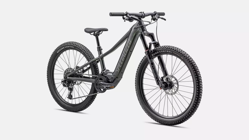 Specialized Turbo Levo SL Electric Kids Mountain Bike 2023 in Oak Green/Limestone/Smoke-1