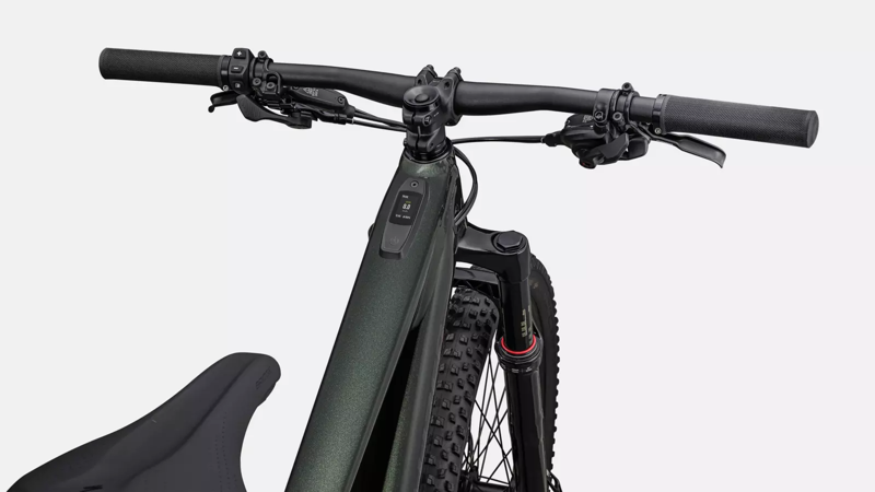 Specialized Turbo Levo SL Electric Kids Mountain Bike 2023 in Oak Green/Limestone/Smoke-4